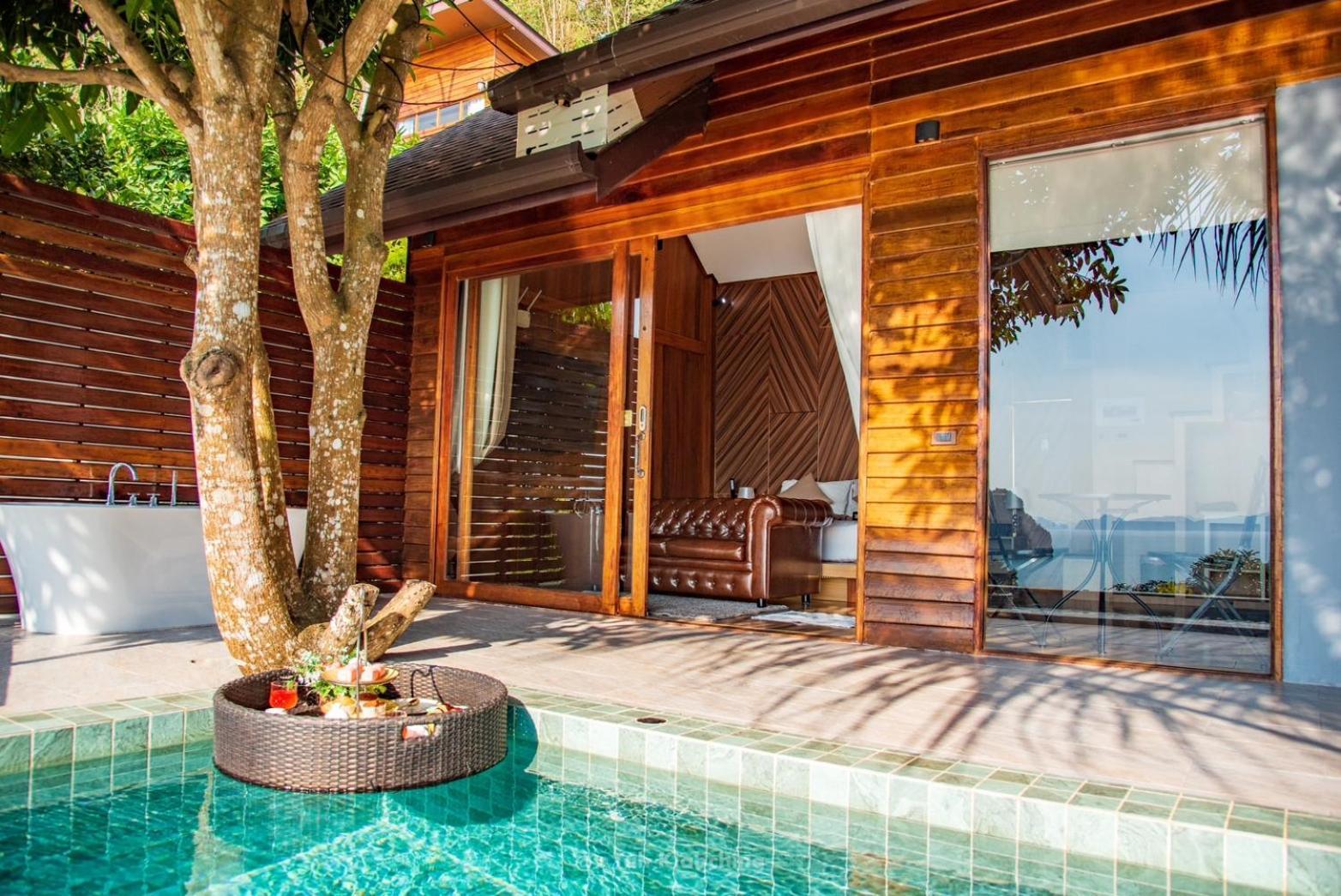 เขาทองพูลวิลล่ากระบี่ Khaotong Pool Villa Krabi Ban Nai Sa Exterior foto